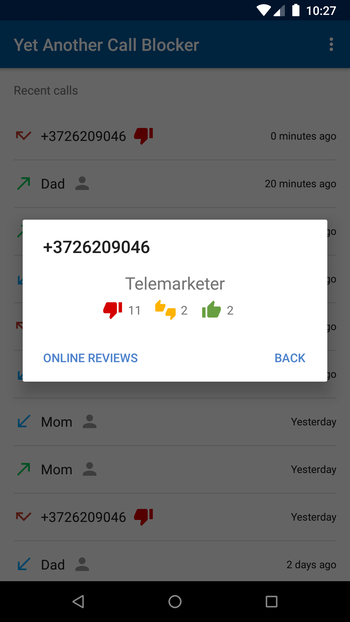 [APP][4.0+] Yet Another Call Blocker - open source app with ...