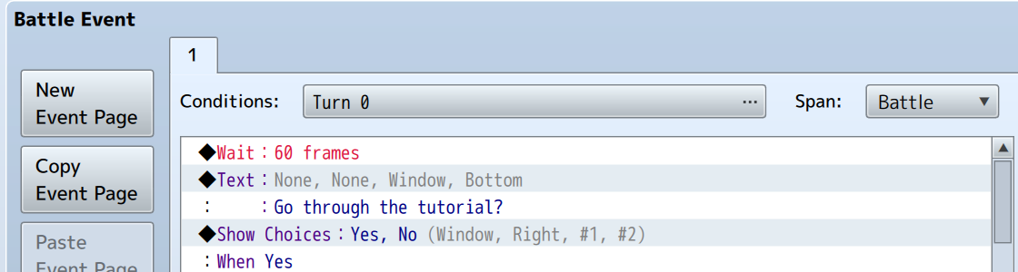 Tutorial dialogue keeps repeating? | RPG Maker Forums