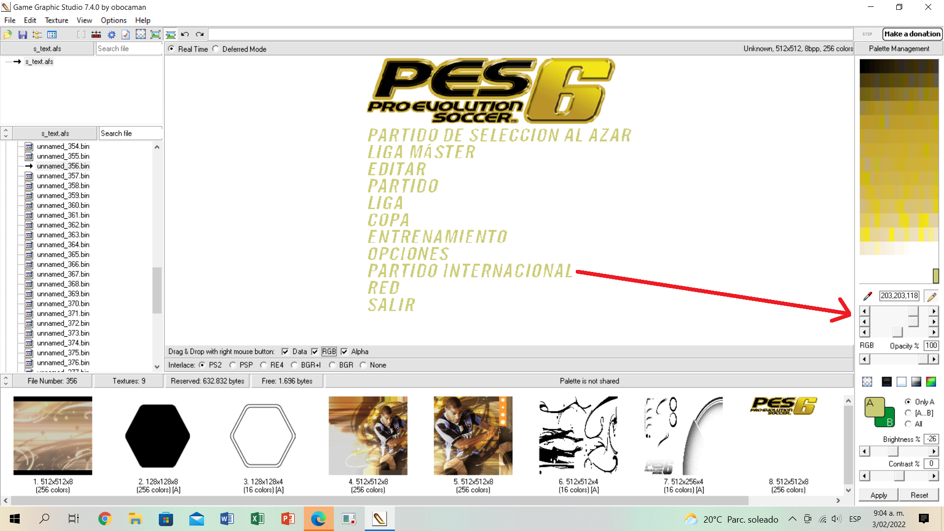 [Imagen: PES6-Paleta.png]
