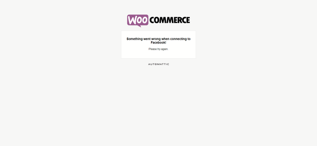 Woo-Commerce-Connect-Error-Connecting-Facebook-1
