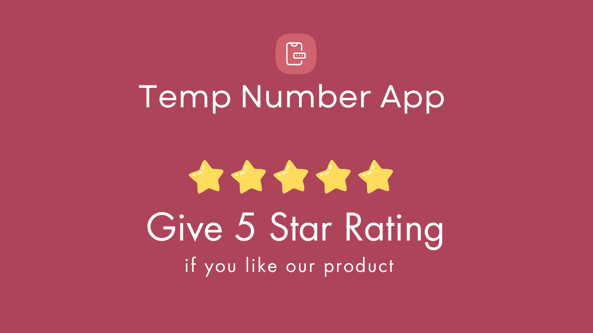 Temp Number - Temporary Phone Numbers App with AdMob Ads