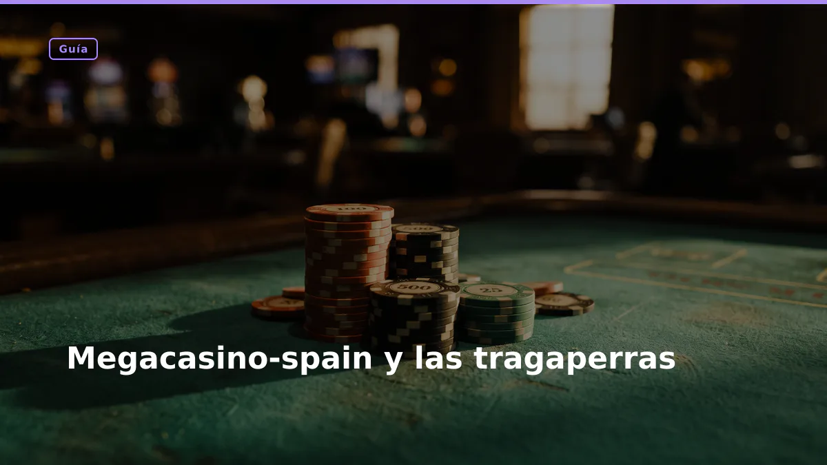 Megacasino-spain y las tragaperras