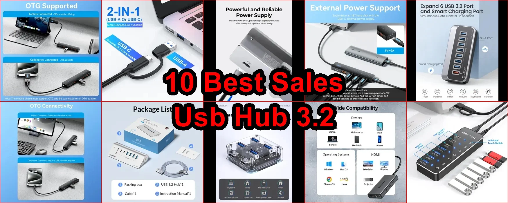 USB 集線器 3.2 評價