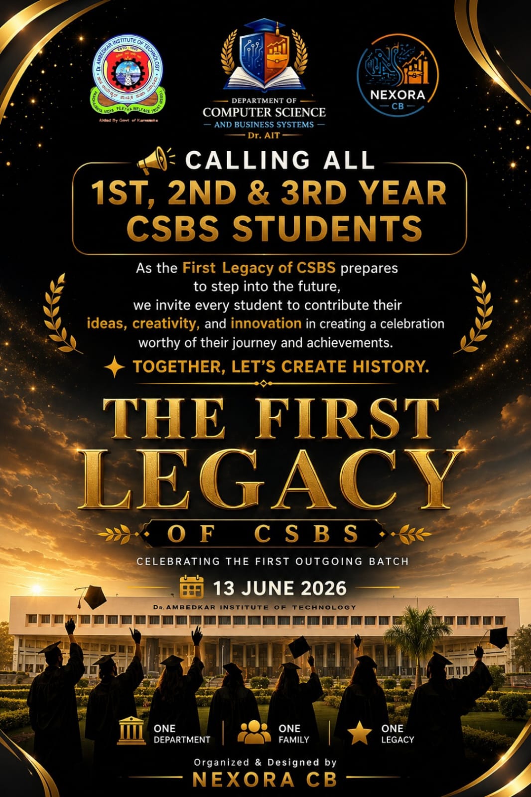 Final year farewell announcement