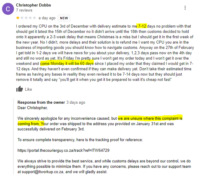 review