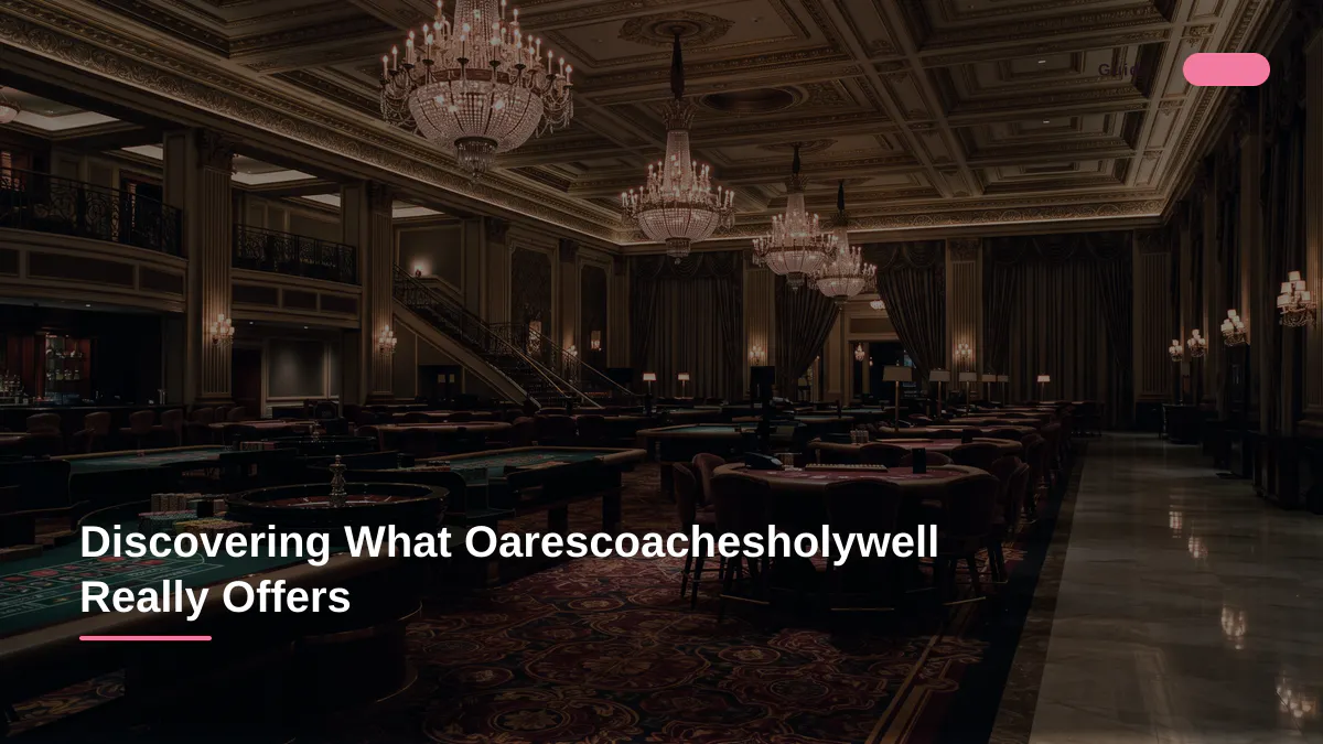 Discovering What Oarescoachesholywell Really Offers