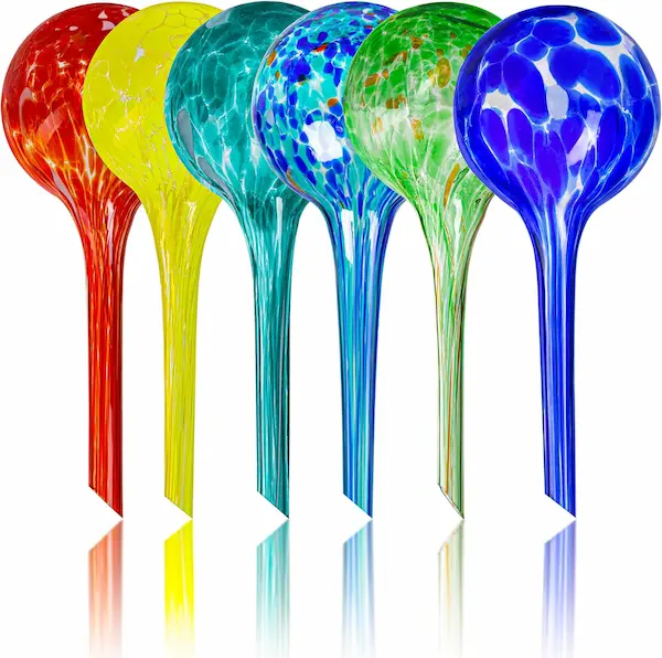 Elegant Glass Plant Watering Globes