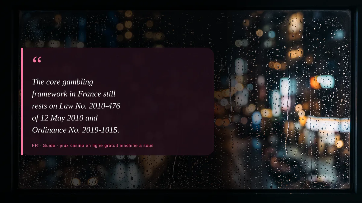 Découvrir les jeux casino en ligne gratuit machine a sous dans le cadre légal français