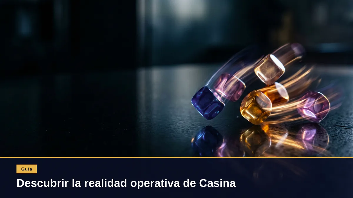 Descubrir la realidad operativa de Casina