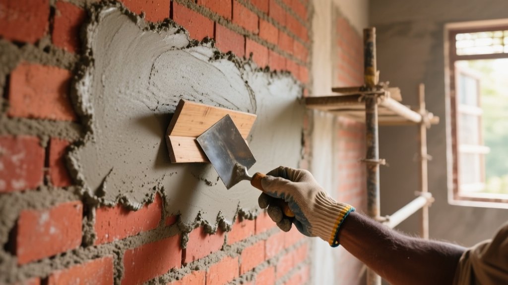 Wall Plastering Process for Indian Homes 2026 - Mix Ratios, Curing and Quality Tests
