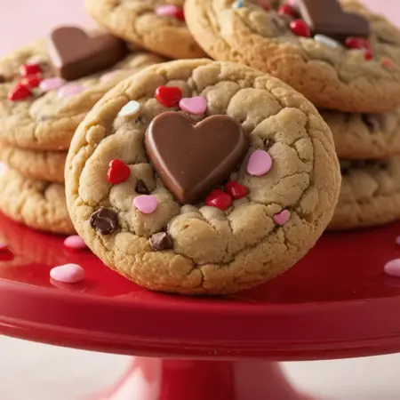 Valentine's Day Chocolate Chip Cookie Recipe