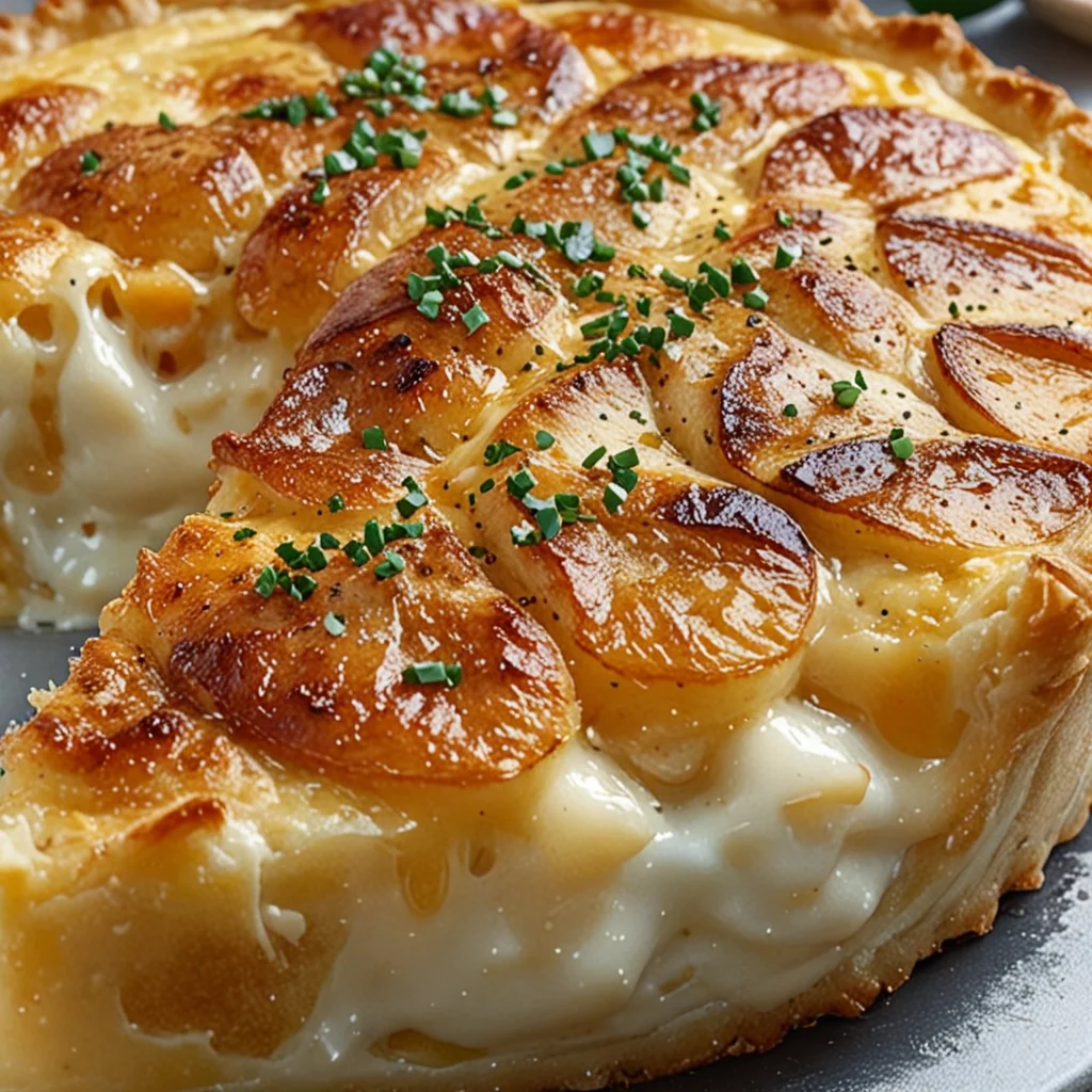 Cheesy Potato Pie