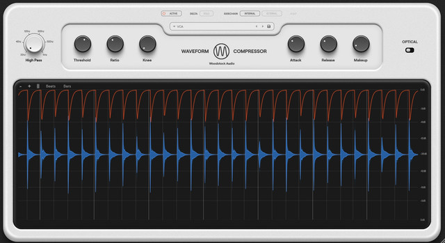 Woodstock Audio Waveform Compressor