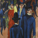 Уличная сцена в Берлине 1913