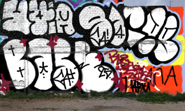 Graffiti artwork by Sark