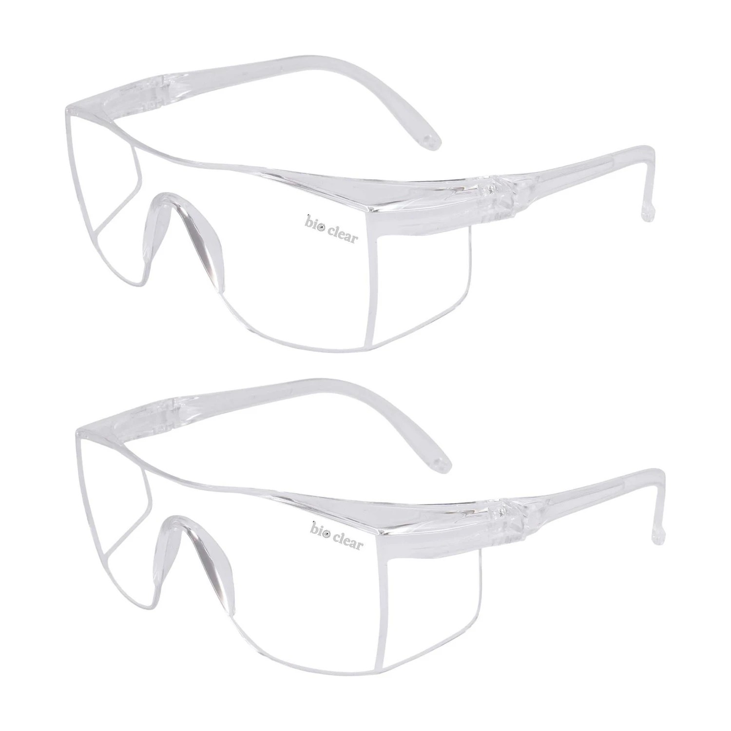 bio clear 2 safety wrap around Eye safety goggles full cover Labo...more
