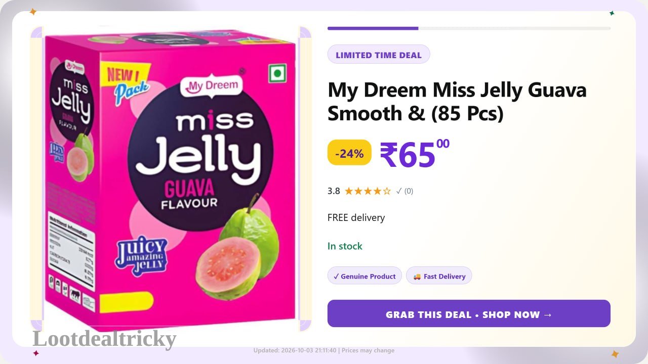 Jelly Candy Flipkart – Just ₹65 | Top Unbeatable Deal