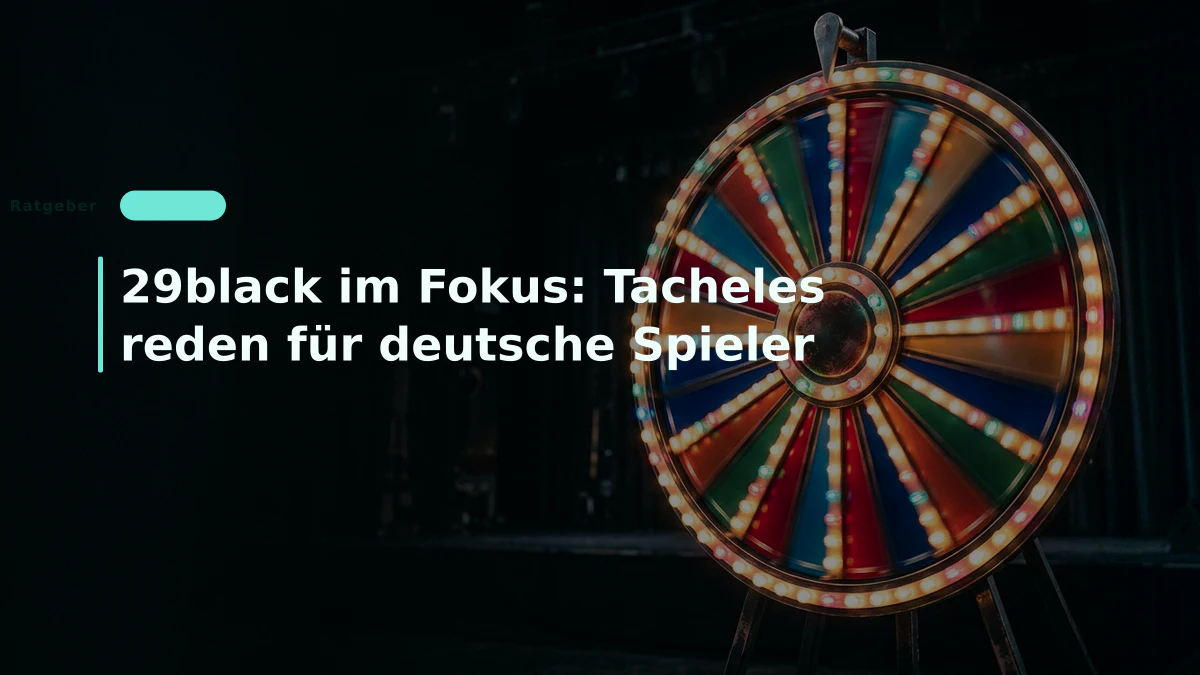 29black im Fokus: Tacheles reden für deutsche Spieler