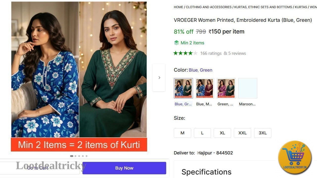 women Printed Embroidered – Just ₹150 | Huge Savings Offer women Printed Embroidered – Just ₹150 | Huge Savings Offer