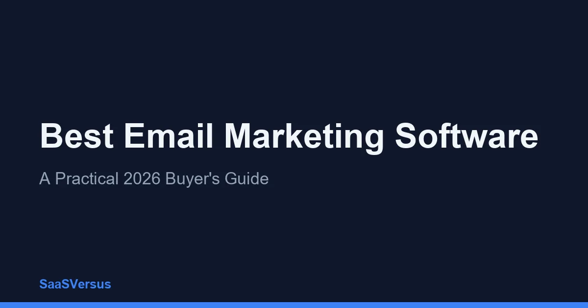 Best Email Marketing Software