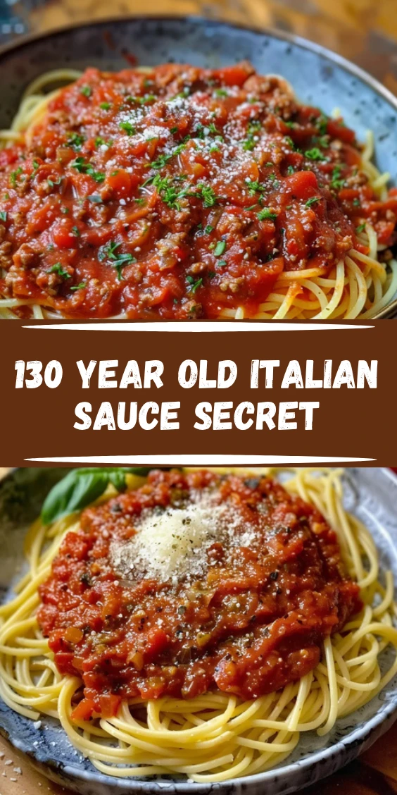 This 130-Year-Old Italian Spaghetti Sauce Will Ruin All Others Forever
