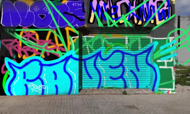Graffiti artwork by Ksksksskk
