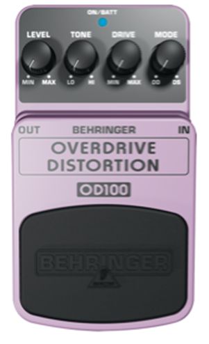 BEHRINGER OD100 OVERDRIVE/DISTORTION