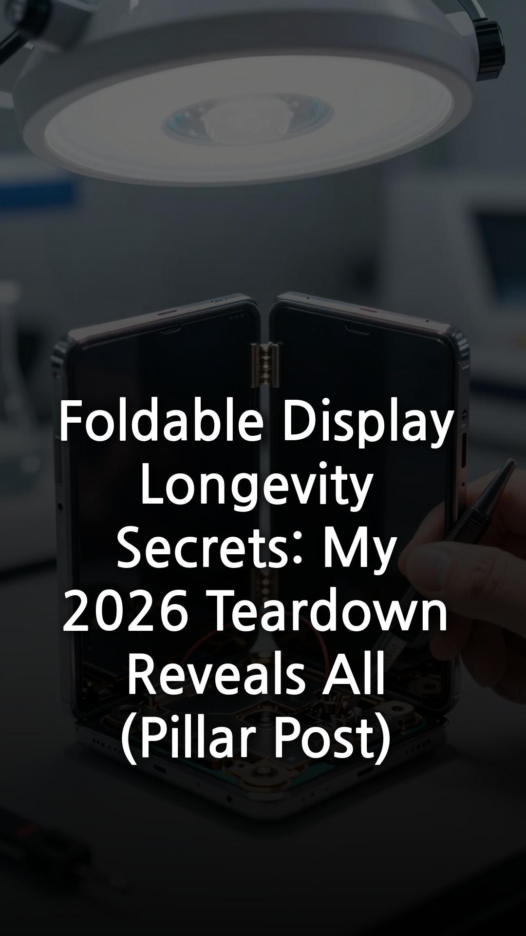 Foldable Display Longevity Secrets: My 2026 Teardown Reveals All (Pillar Post) - Pinterest