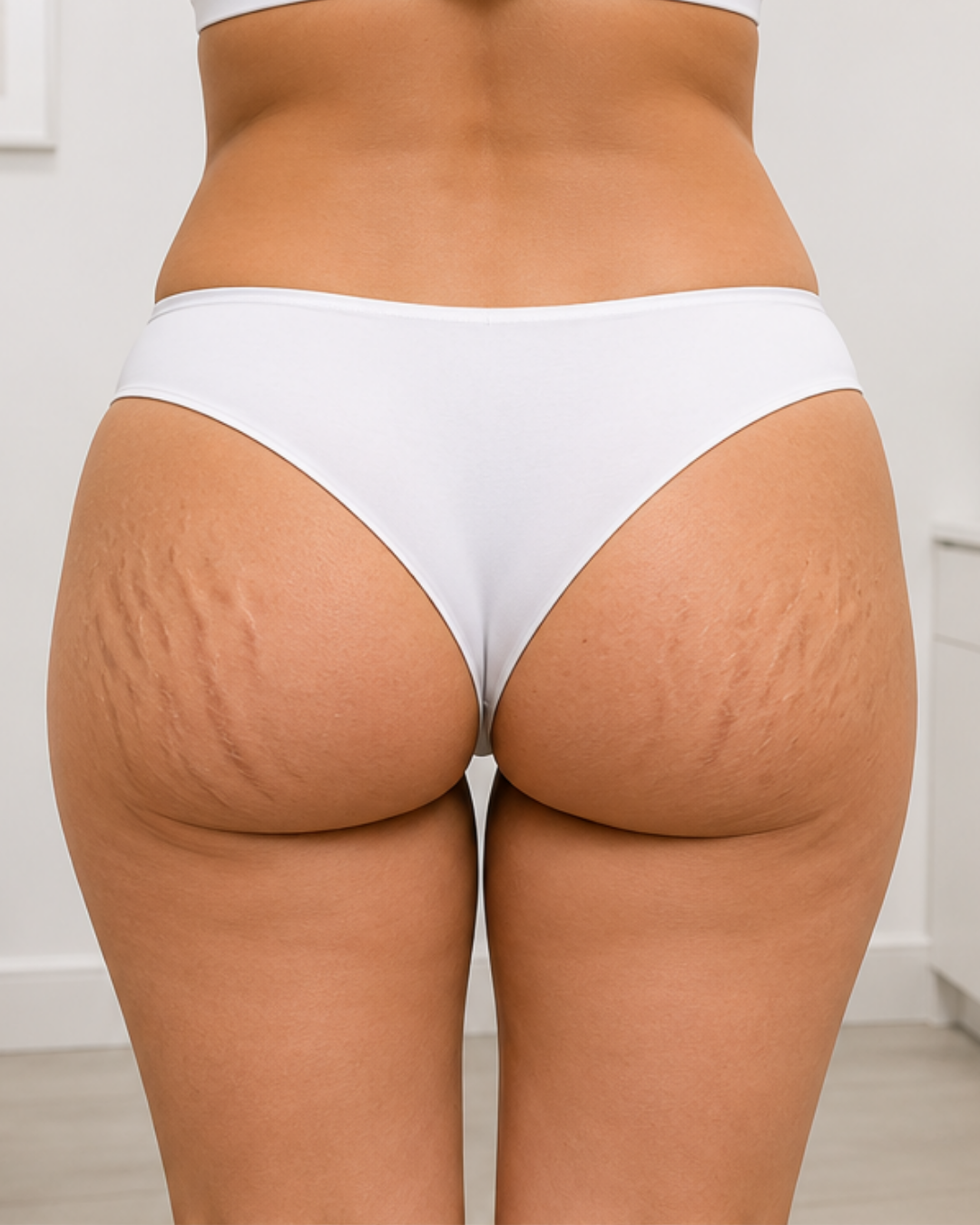 Antes: bumbum com celulite