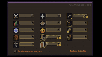 Interface Editor media