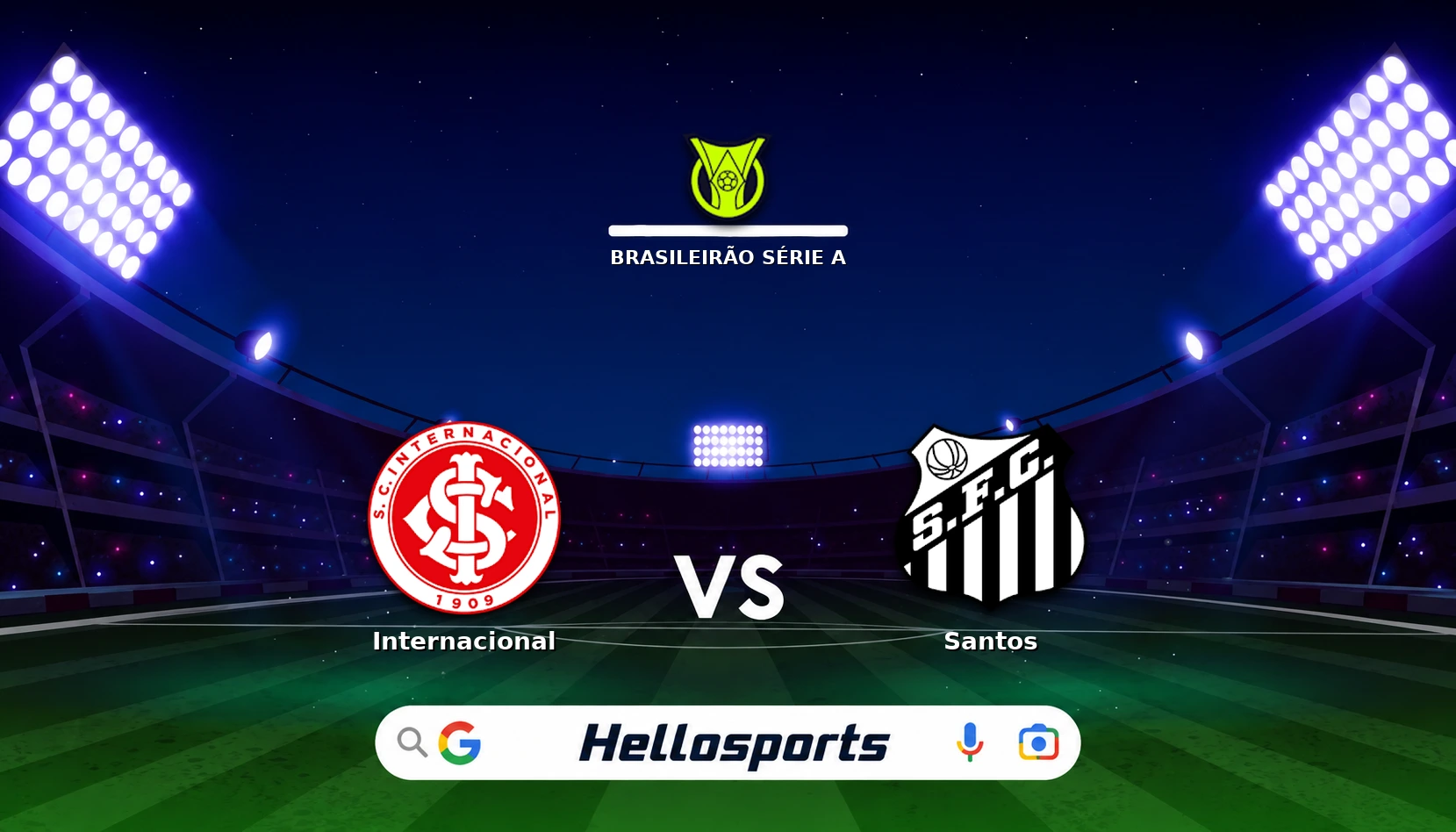 Internacional vs Santos Live Stream