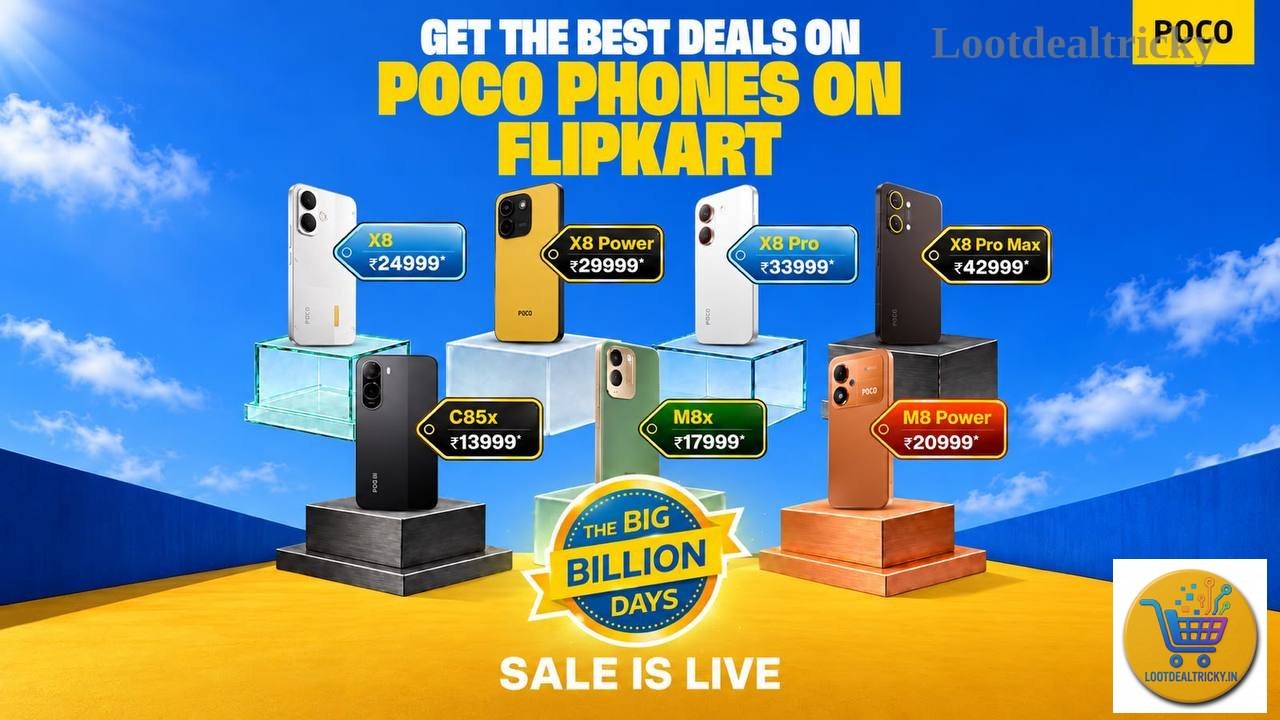 Poco Lowest Ever – Just ₹13999 | Loot Lo