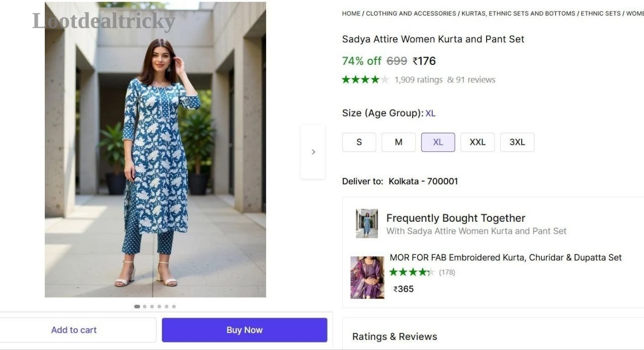 Women Kurta And – Just ₹176 | Exclusive Sale Discount Women Kurta And – Just ₹176 | Exclusive Sale Discount