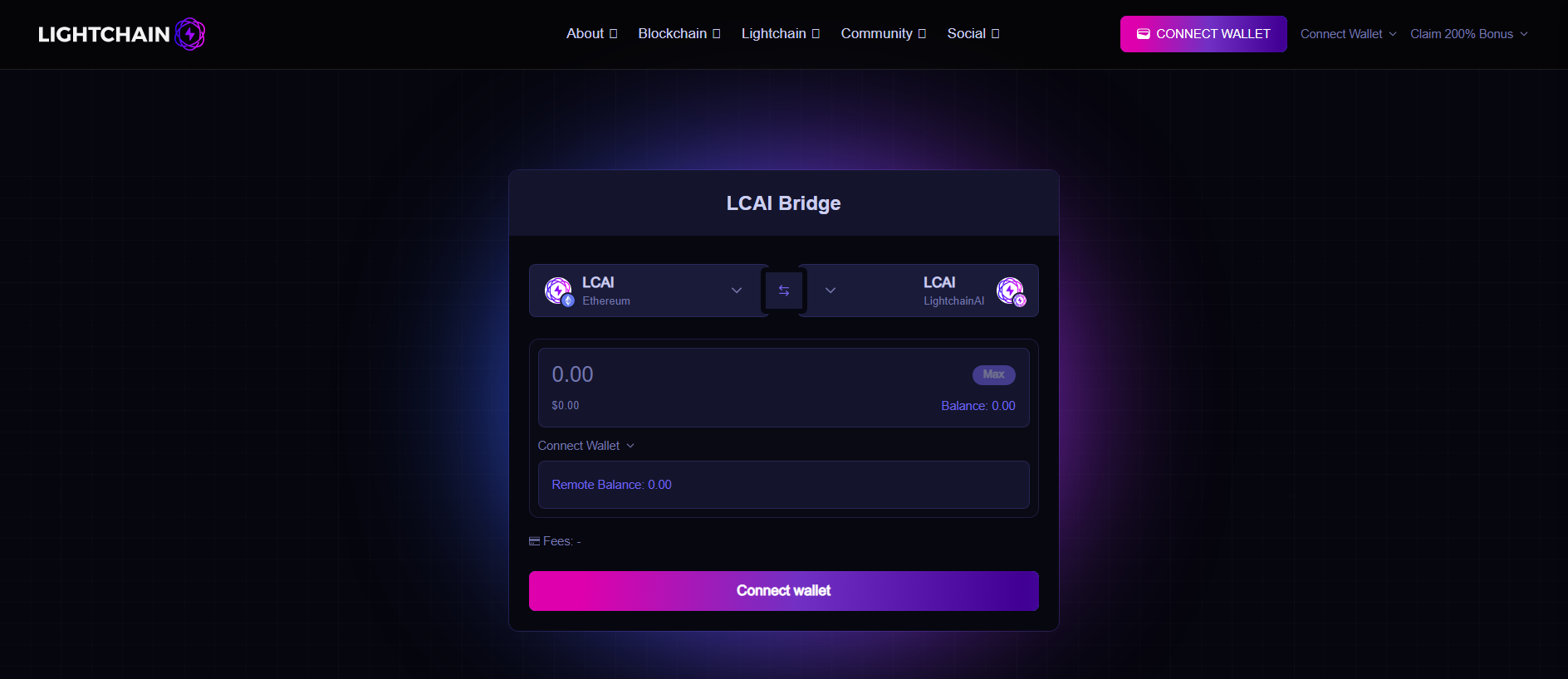 Stored capture of bridge-lightchain.online