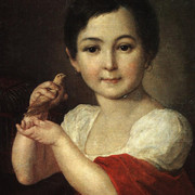 Девочка с канарейкой 1810 е
