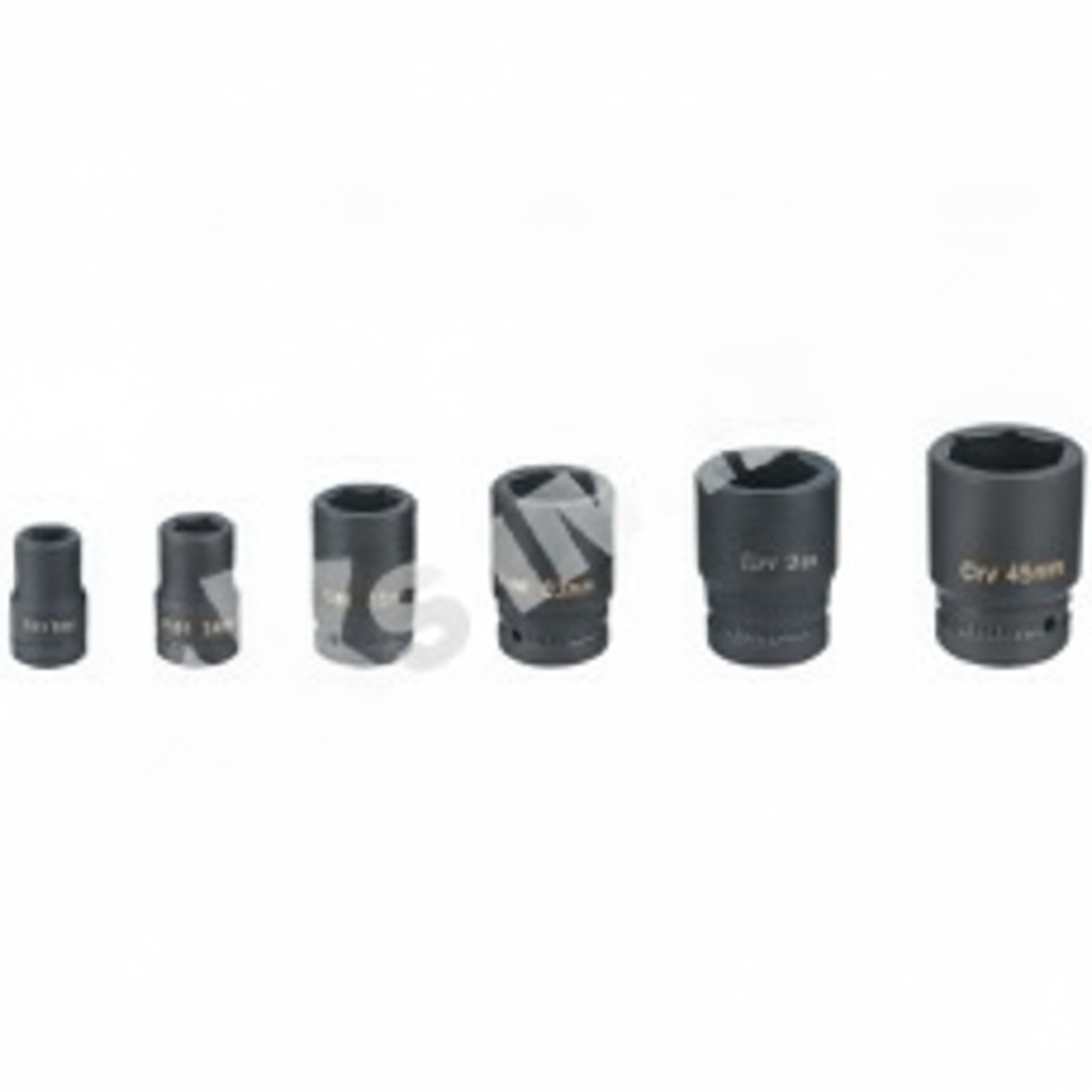 IMPACT SOCKET SET 1" DR 6 PIECE 22-41MM