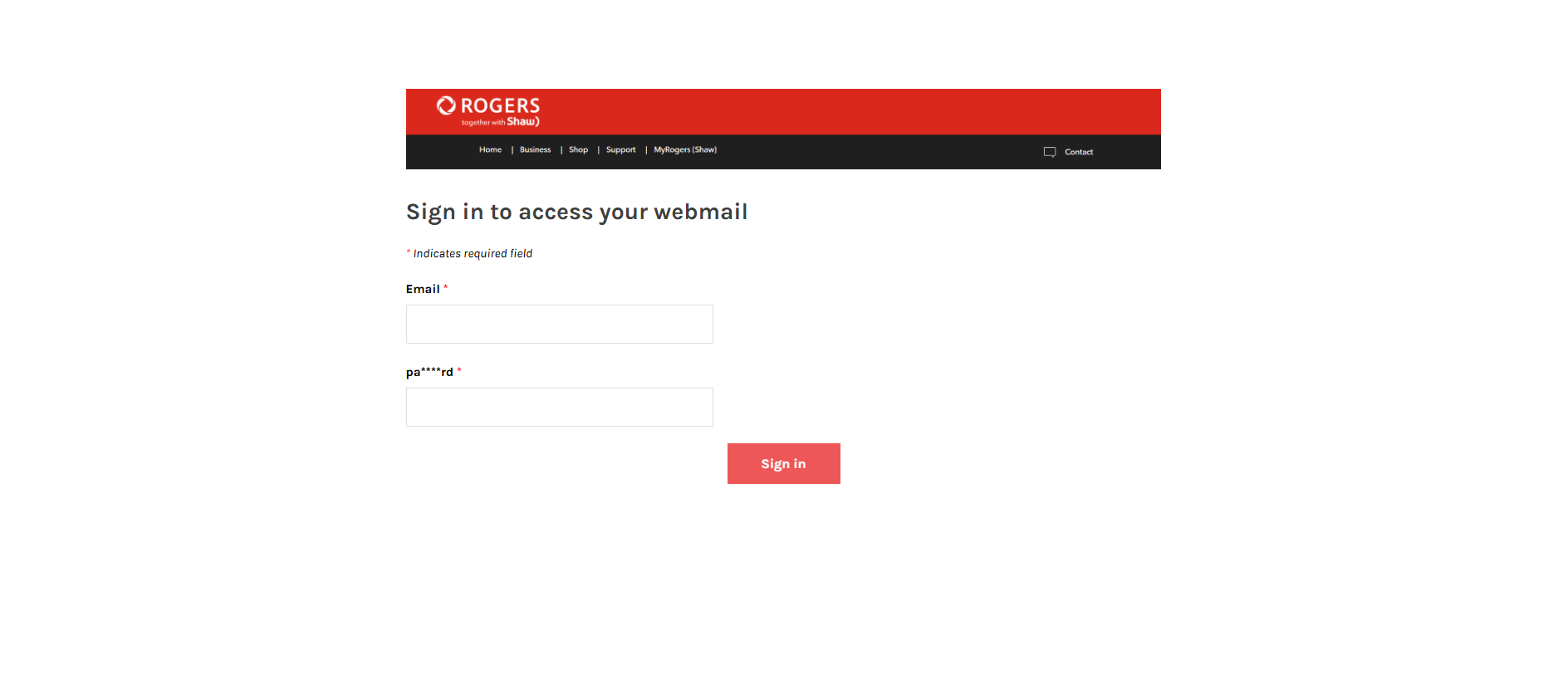 Stored capture of webmail-shaw-ca-source-webmail-poiu9ehuhe.weebly.com