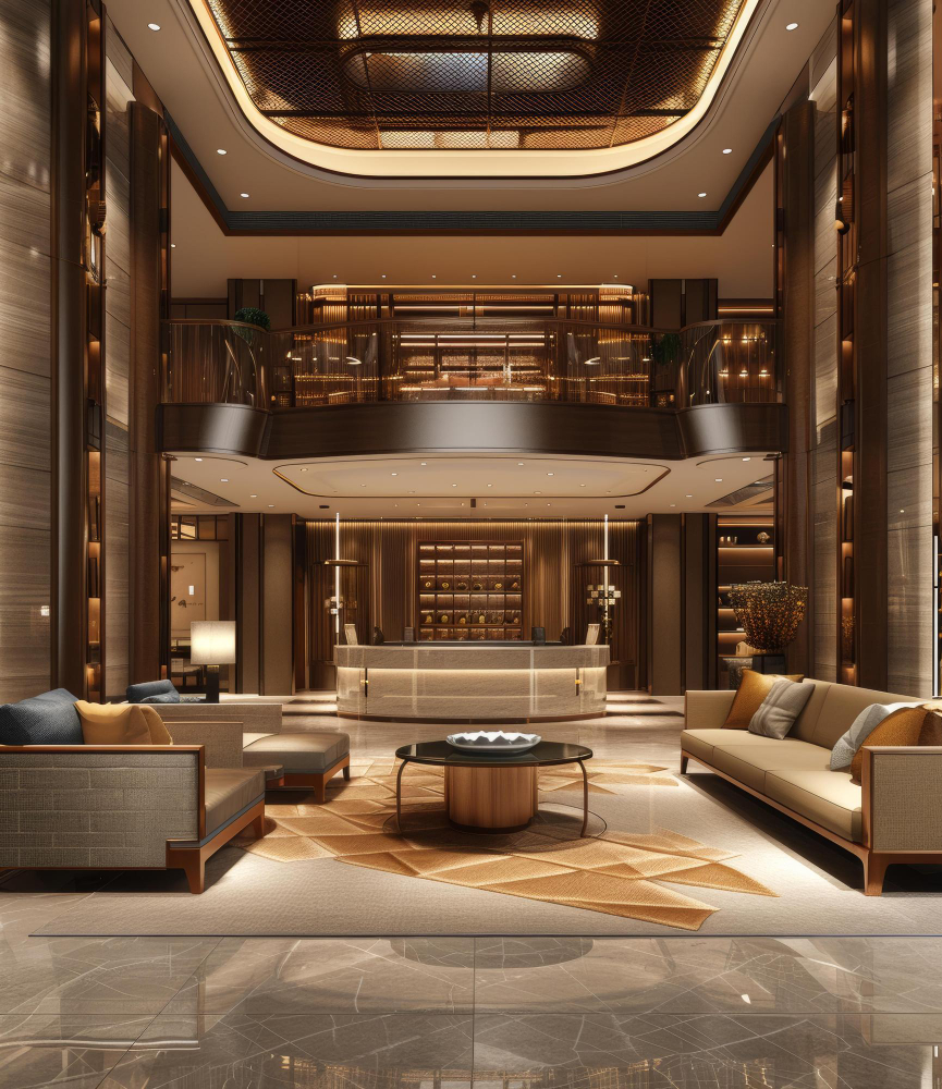 Hospitality interior by Tviara Studio, Dubai