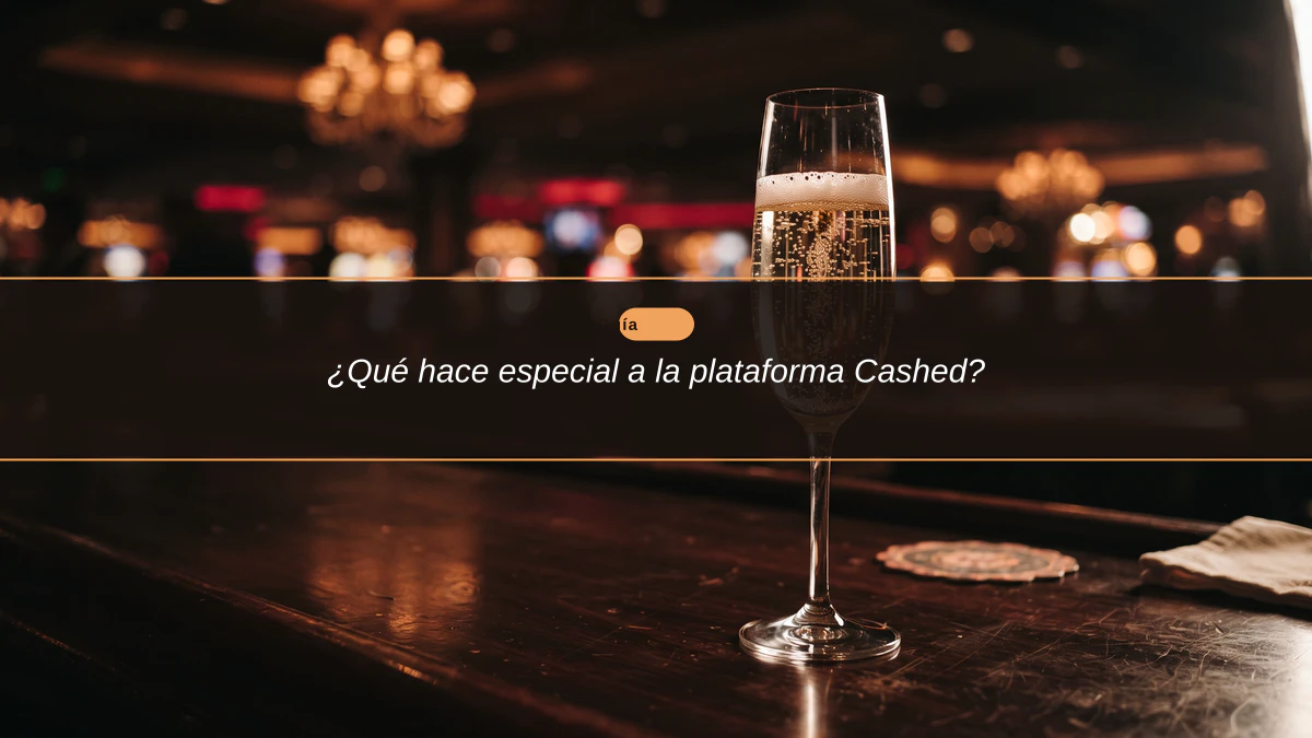 ¿Qué hace especial a la plataforma Cashed?