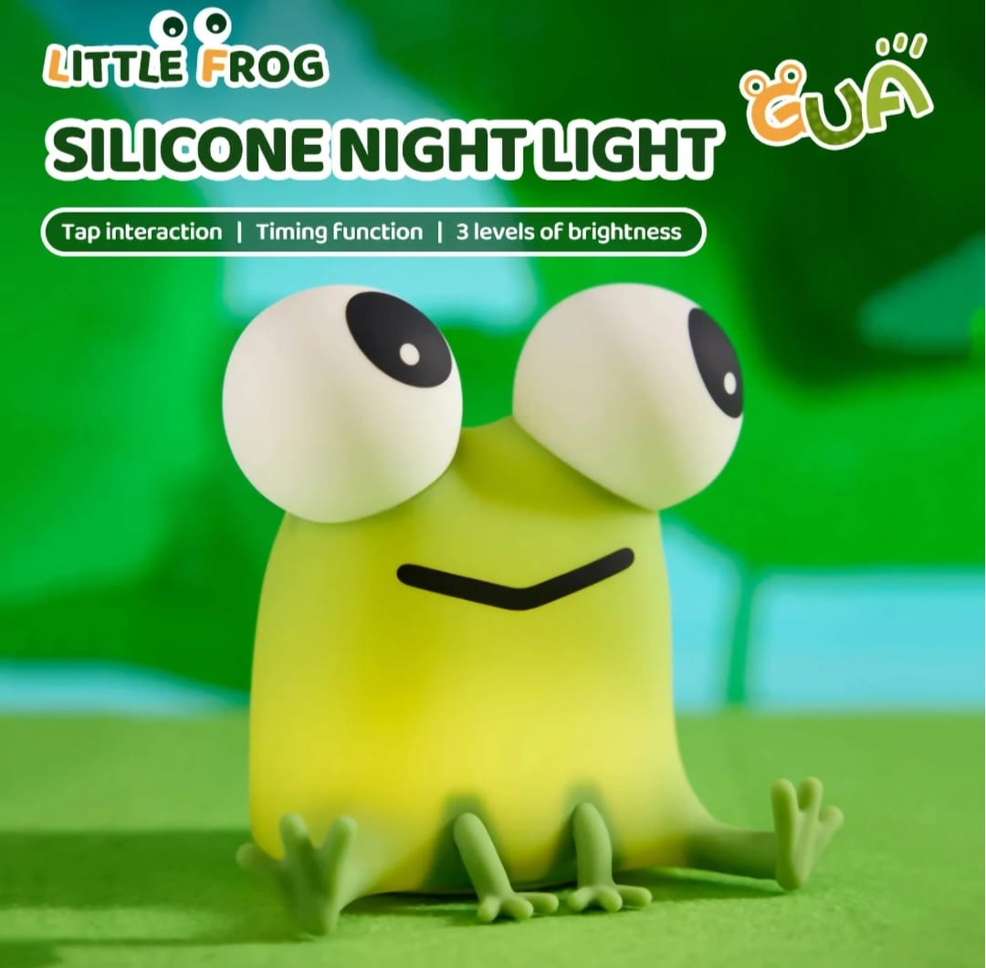 Kawaii Frog LED Night Lamp