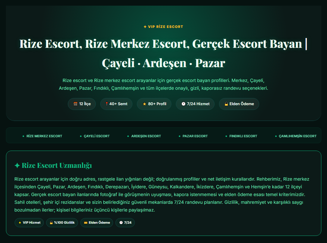 Stored capture of rizetronescort.com