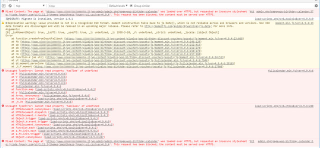 screen error