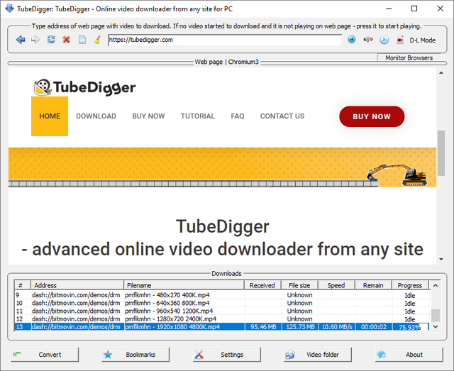 tubedigger
