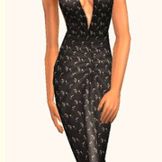 Black-Flower-Print