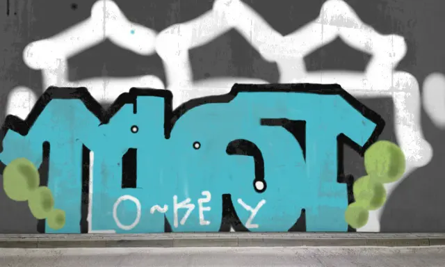 Graffiti artwork by taost