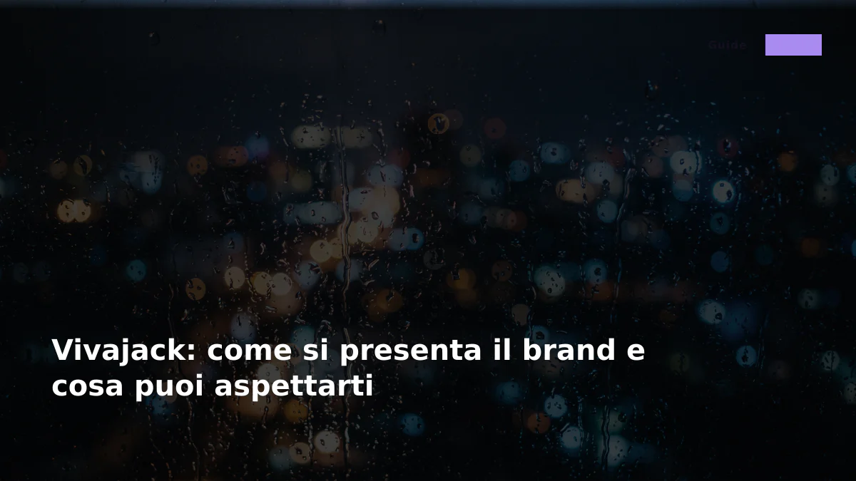 Vivajack: come si presenta il brand e cosa puoi aspettarti