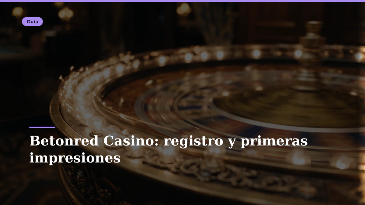 Betonred Casino: registro y primeras impresiones