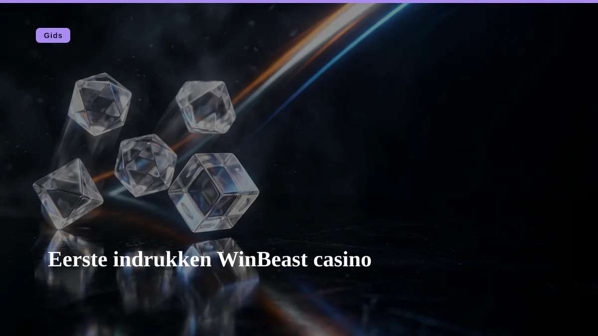 Eerste indrukken WinBeast casino