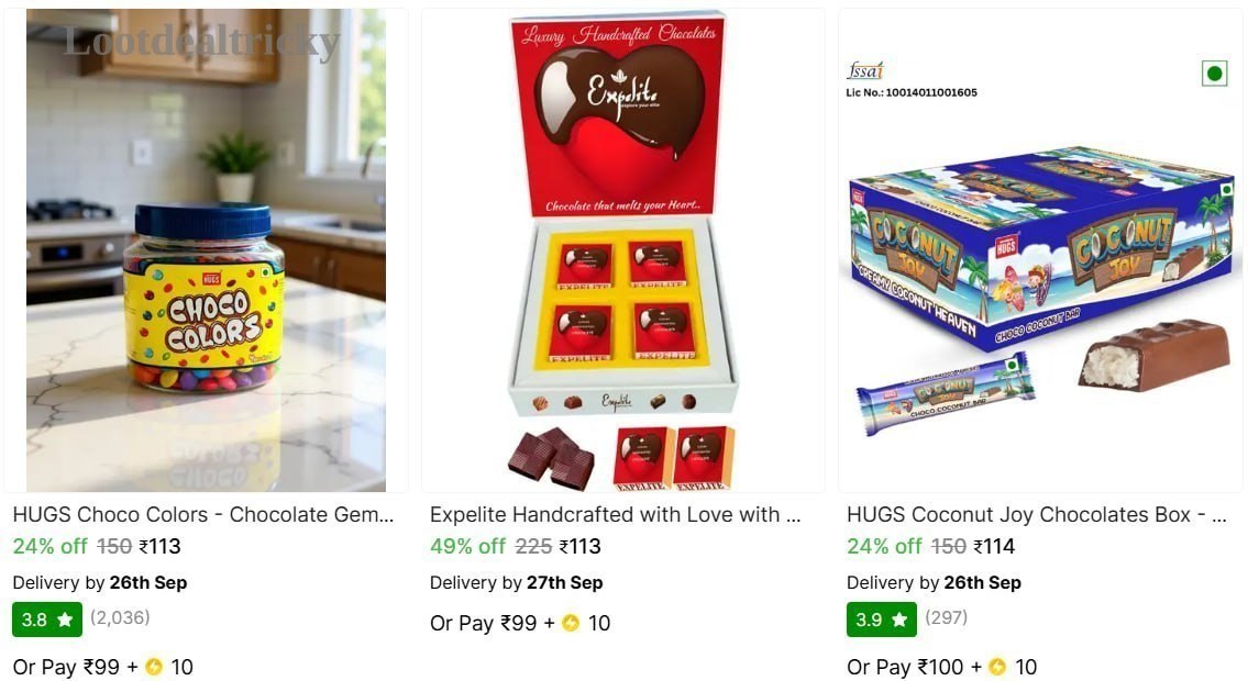   chocolates From 113 Offer Image