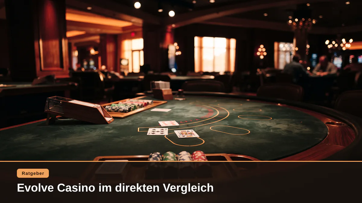 Evolve Casino im direkten Vergleich